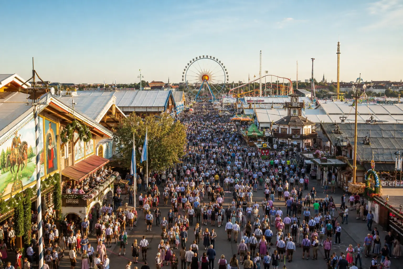 Novità Oktoberfest 2026: date, apertura ufficiale e area della festa sulla Theresienwiese