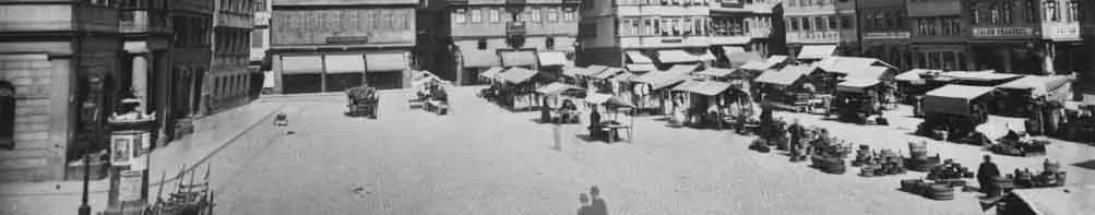 stoccarda-storia-Marktplatz-1881